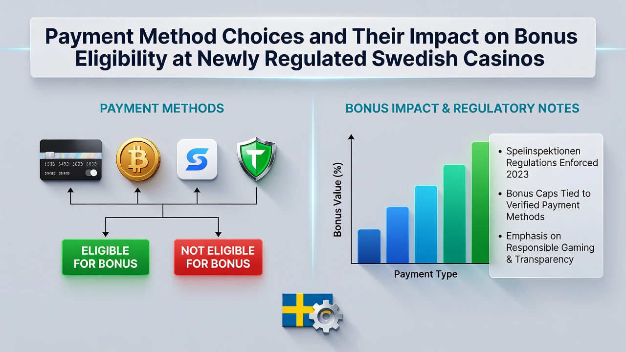 Payment Methods and Bonus Qualification Rules in Sweden's New Casino Regulations